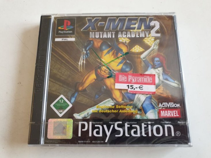 (Bild für) PS1 X-Men Mutant Academy 2 - zum Schließen ins Bild klicken