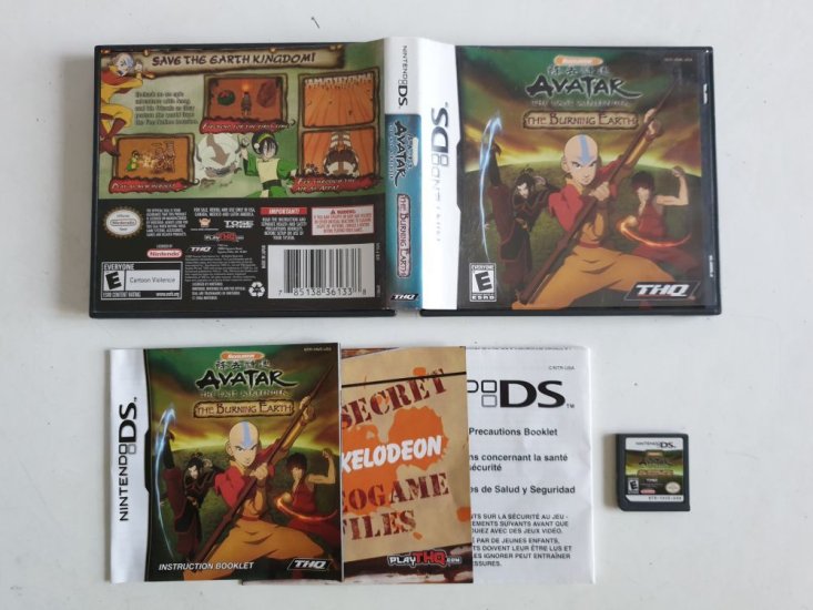 (Bild für) DS Avatar - The Last Airbender - The Burning Earth USA - zum Schließen ins Bild klicken
