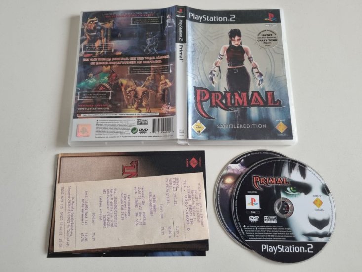(Bild für) PS2 Primal - Sammleredition - zum Schließen ins Bild klicken