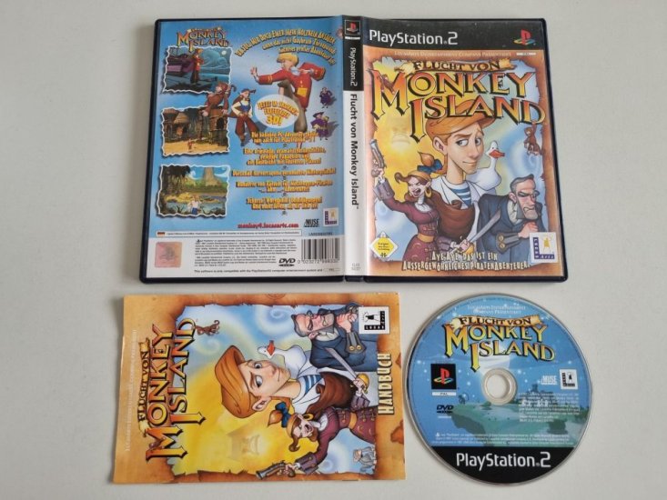 (Bild für) PS2 Flucht von Monkey Island - zum Schließen ins Bild klicken