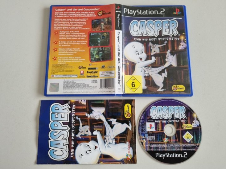 (Bild für) PS2 Casper und die drei Gespenster - zum Schließen ins Bild klicken