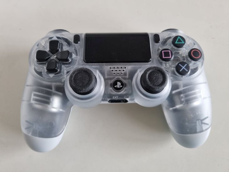 (Bild für) PS4 Wireless Controller Dualshock 4 - Transparent - zum Schließen ins Bild klicken
