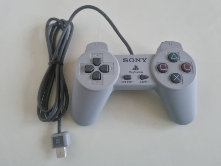 (Bild für) PS1 Playstation Mini USB Controller - zum Schließen ins Bild klicken