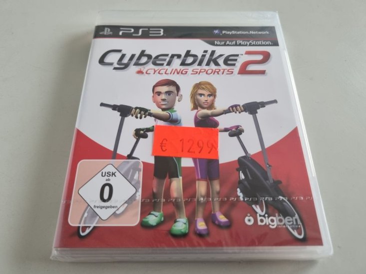 (Bild für) PS3 Cyberbike 2 - Cycling Sports - zum Schließen ins Bild klicken