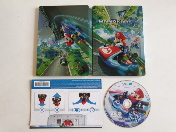 (Bild für) Wii U Mario Kart 8 Steelbook Edition - zum Schließen ins Bild klicken
