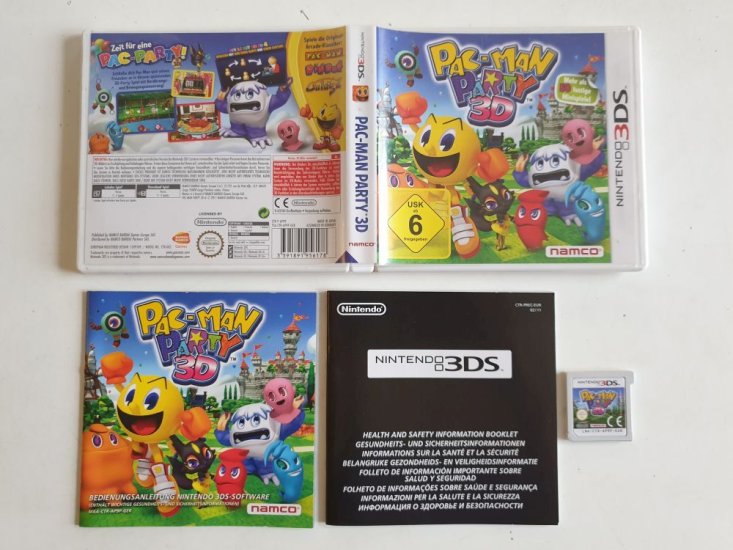 (Bild für) 3DS Pac-Man Party 3D EUR - zum Schließen ins Bild klicken