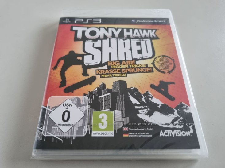 (Bild für) PS3 Tony Hawk Shred - zum Schließen ins Bild klicken