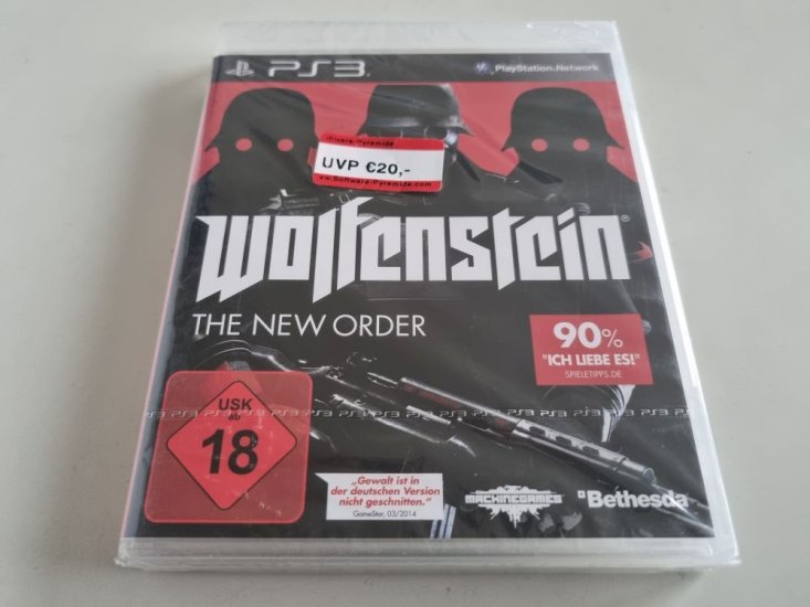(Bild für) PS3 Wolfenstein - The New Order - zum Schließen ins Bild klicken