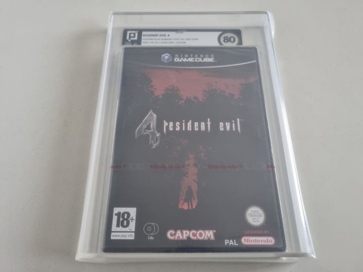 (Bild für) GC Resident Evil 4 EUR - Pixel Grading 80 - zum Schließen ins Bild klicken