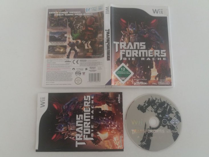 (Bild für) Wii Transformers Die Rache NOE - zum Schließen ins Bild klicken