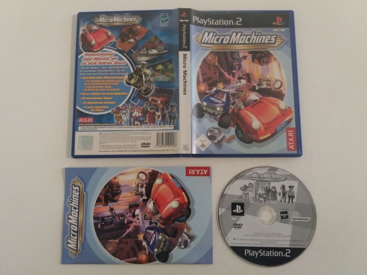 (Bild für) PS2 Micro Machines - zum Schließen ins Bild klicken