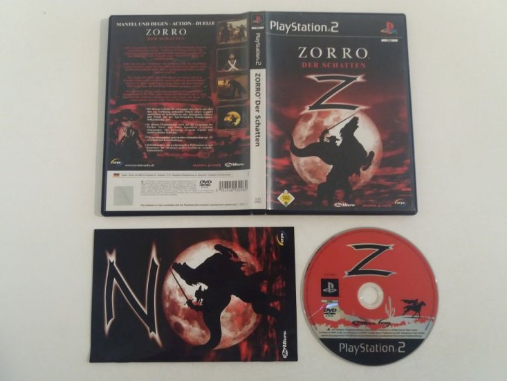 (Bild für) PS2 Zorro Der Schatten - zum Schließen ins Bild klicken