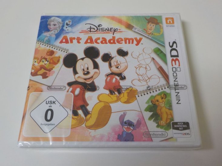 (Bild für) 3DS Disney Art Academy GER - zum Schließen ins Bild klicken