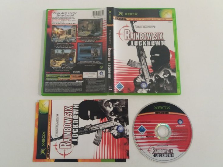 (Bild für) Xbox Tom Clancy's Rainbow Six Lockdown - zum Schließen ins Bild klicken