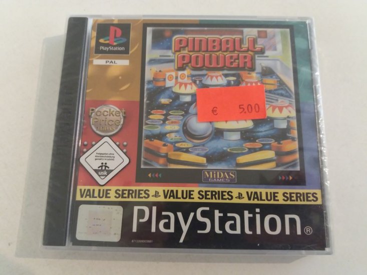 (Bild für) PS1 Power Pinball - zum Schließen ins Bild klicken