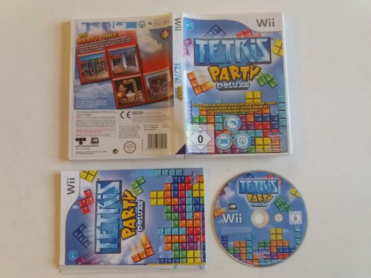 (Bild für) Wii Tetris Party Deluxe NOE - zum Schließen ins Bild klicken