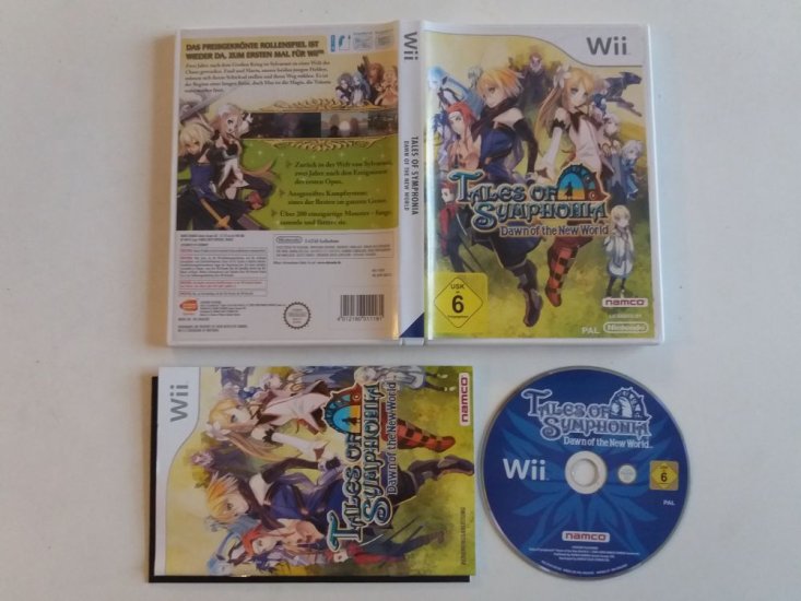 (Bild für) Wii Tales of Symphonia Dawn of the New World GER - zum Schließen ins Bild klicken
