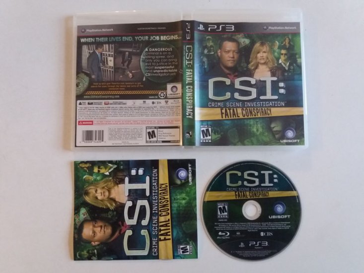 (Bild für) PS3 CSI: Fatal Conspiracy - zum Schließen ins Bild klicken