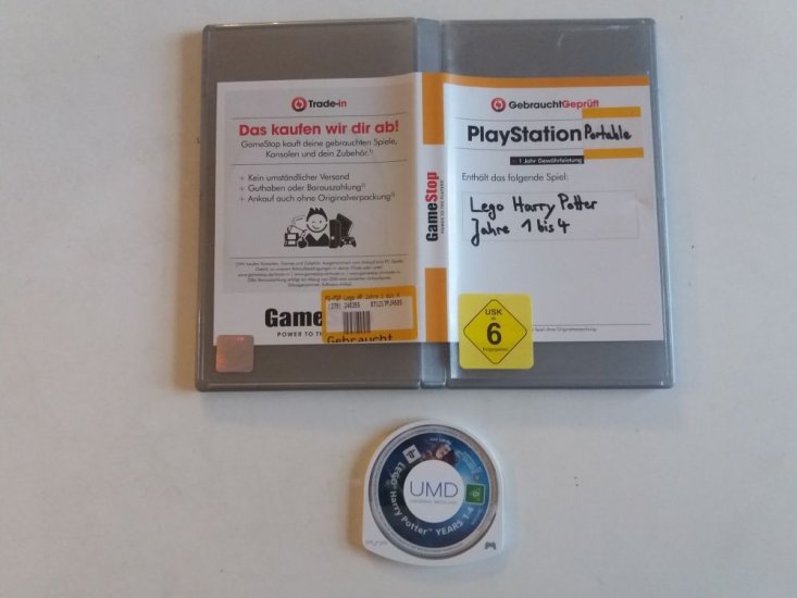 (Bild für) PSP Lego Harry Potter - Die Jahre 1 - 4 - zum Schließen ins Bild klicken