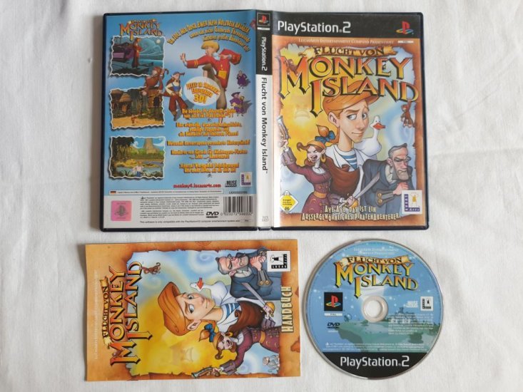 (Bild für) PS2 Flucht von Monkey Island - zum Schließen ins Bild klicken