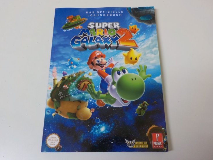 (Bild für) GC Super Mario Galaxy 2 Das offizielle Lösungsbuch - zum Schließen ins Bild klicken