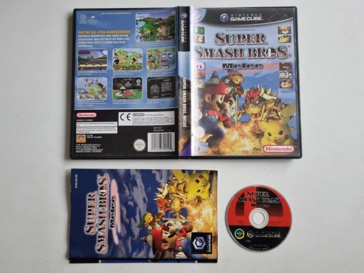 (Bild für) GC Super Smash Bros. Melee NOE - zum Schließen ins Bild klicken