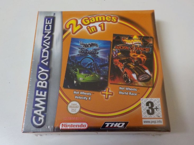 (Bild für) GBA 2 Games in 1 Hot Wheels Velocity X + World Race EUR - zum Schließen ins Bild klicken