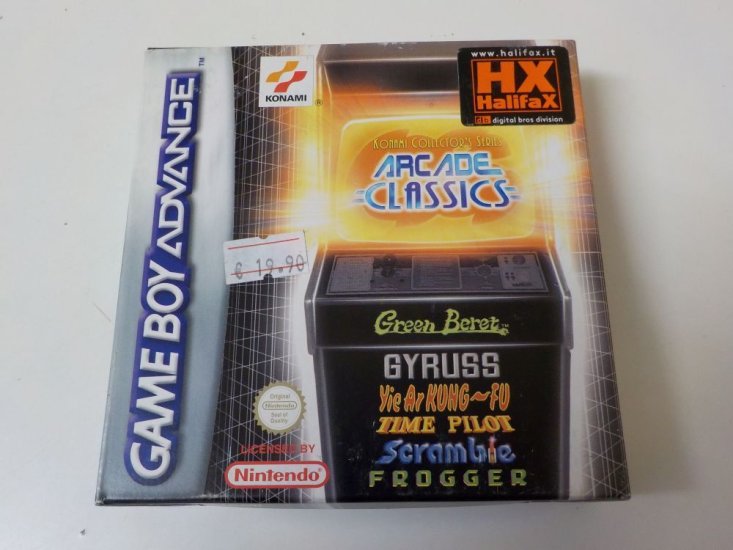 (Bild für) GBA Konami Collector's Series Arcade Classics EUR - zum Schließen ins Bild klicken