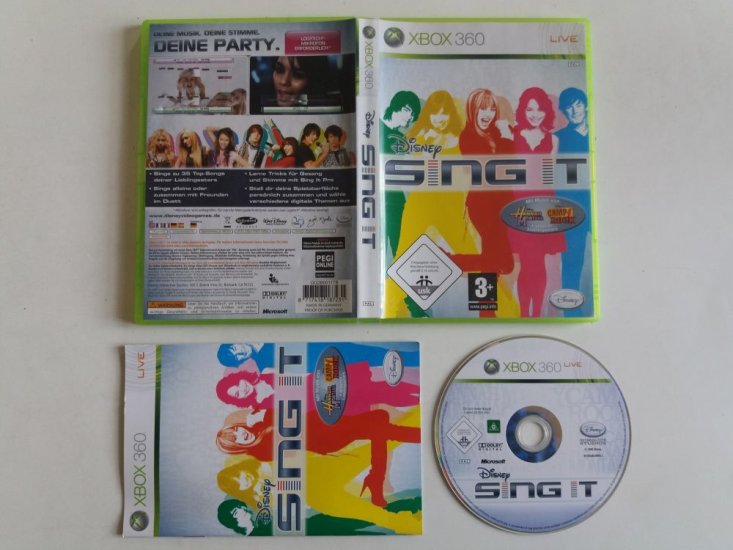 (Bild für) Xbox 360 Disney Sing It - zum Schließen ins Bild klicken