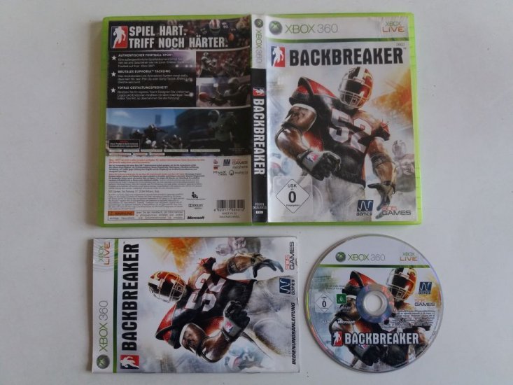 (Bild für) Xbox 360 Backbreaker - zum Schließen ins Bild klicken