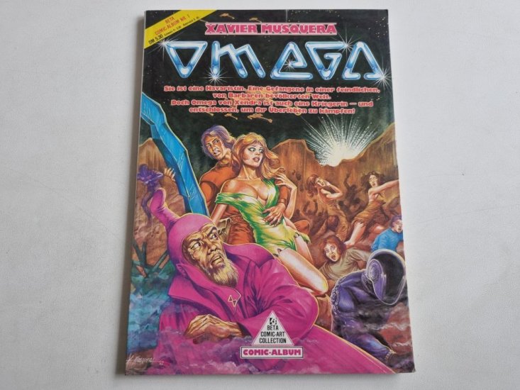 (Bild für) Omega - Beta Comic-Album Nr. 1 - zum Schließen ins Bild klicken