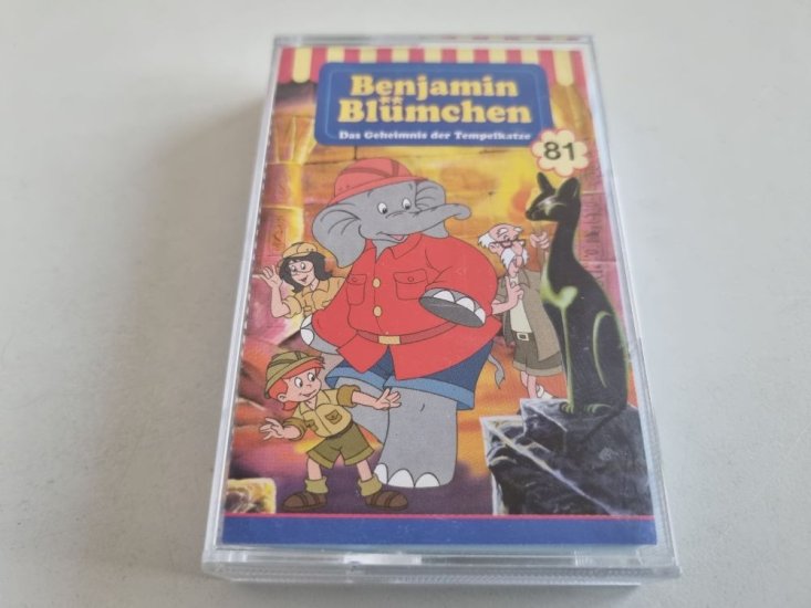 (Bild für) MC Benjamin Blümchen - 81 Das Geheimnis der Tempelkatze - zum Schließen ins Bild klicken
