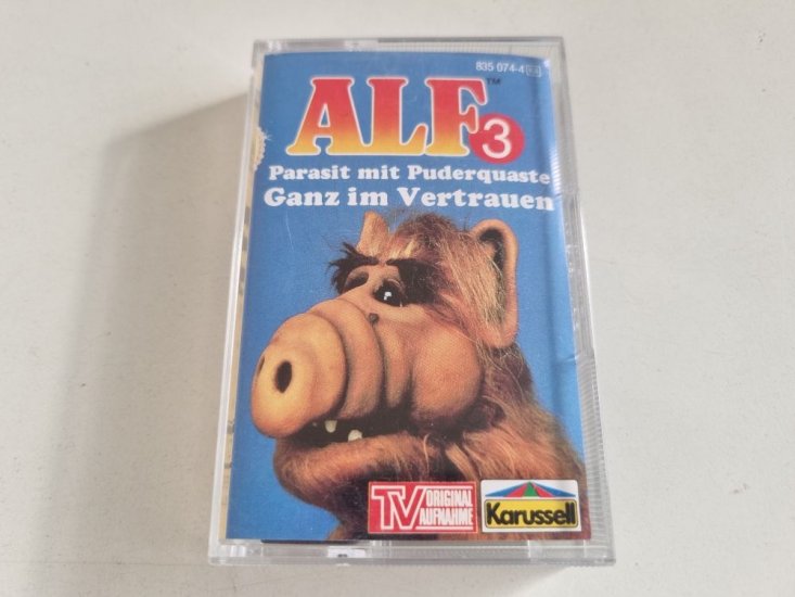(Bild für) MC Alf - 3 Parasit mit Puderquaste / Ganz im Vertrauen - zum Schließen ins Bild klicken
