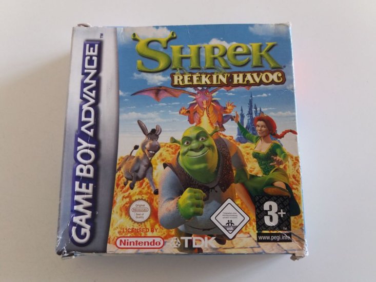 (Bild für) GBA Shrek Reekin' Havoc EUR - zum Schließen ins Bild klicken