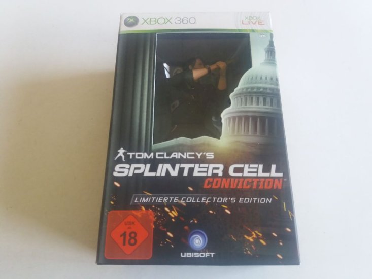 (Bild für) Xbox 360 Tom Clancy's Splinter Cell Conviction - Limited Edition - zum Schließen ins Bild klicken