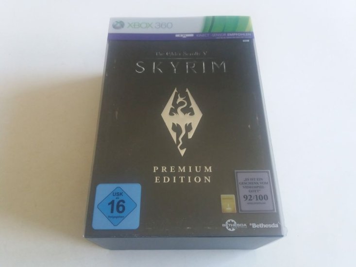 (Bild für) Xbox 360 The Elder Scrolls V Skyrim - Premium Edition - zum Schließen ins Bild klicken