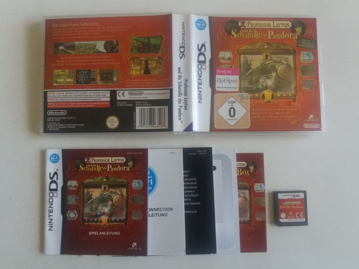 (Bild für) DS Professor Layton und die Schatulle der Pandora NOE - zum Schließen ins Bild klicken