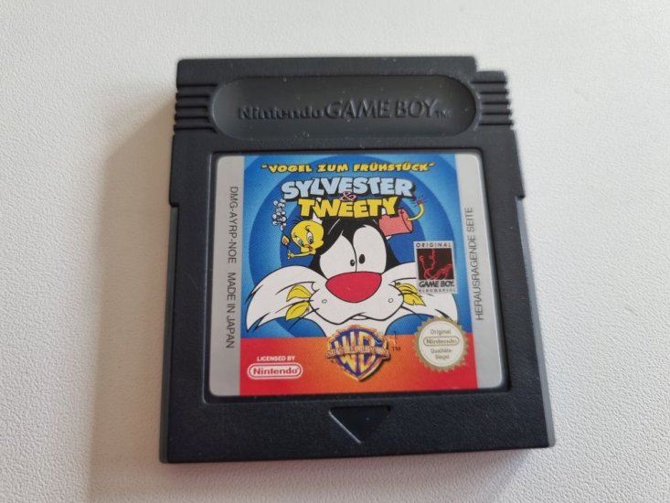 (Bild für) GBC Sylvester & Tweety - Vogel zum Frühstück NOE - zum Schließen ins Bild klicken