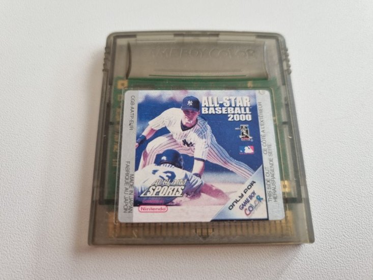 (Bild für) GBC All-Star Baseball 2000 EUR - zum Schließen ins Bild klicken