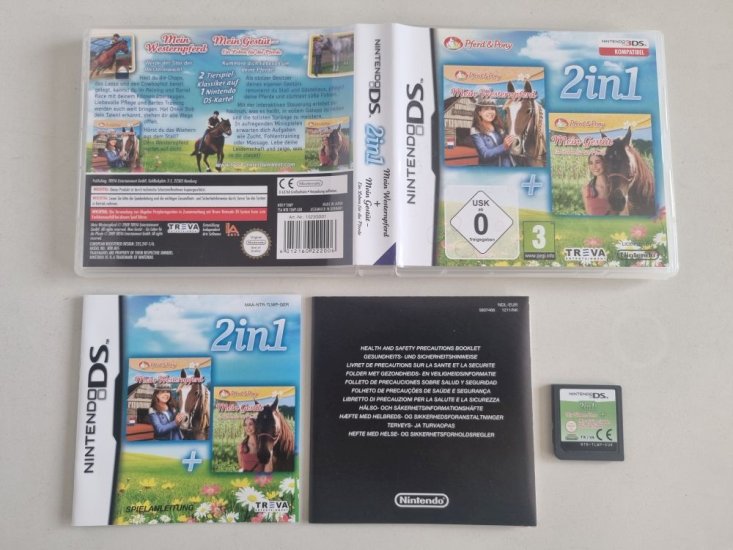 (Bild für) DS Pferd & Pony 2 in 1 - Mein Westernpferd + Mein Gestüt GER - zum Schließen ins Bild klicken