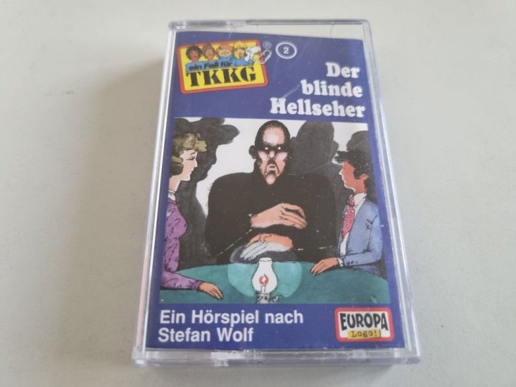 (Bild für) MC TKKG - 2 Der Blinde Hellseher - zum Schließen ins Bild klicken