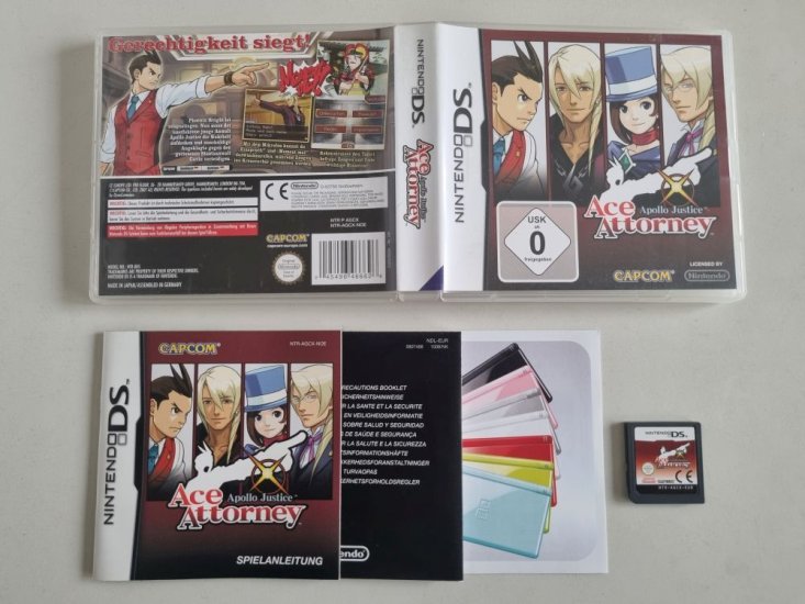 (Bild für) DS Ace Attorney - Apollo Justice NOE - zum Schließen ins Bild klicken