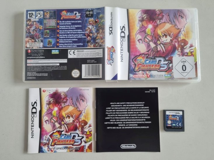 (Bild für) DS SNK vs. Capcom - Card Fighters DS NOE - zum Schließen ins Bild klicken