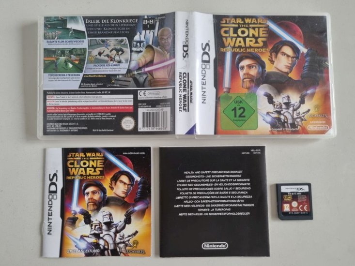 (Bild für) DS Star Wars - The Clone Wars - Republic Heroes GER - zum Schließen ins Bild klicken