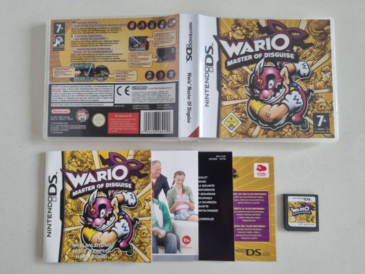 (Bild für) DS Wario - Master of Disguise FHG - zum Schließen ins Bild klicken