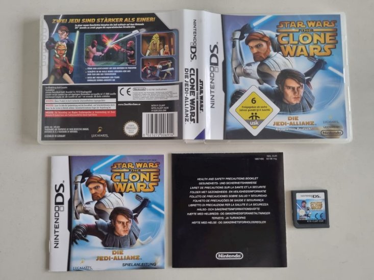 (Bild für) DS Star Wars - The Clone Wars - Die Jedi-Allianz NOE - zum Schließen ins Bild klicken