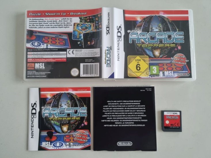 (Bild für) DS Retro Arcade Toppers GER - zum Schließen ins Bild klicken