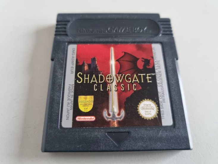 (Bild für) GBC Shadowgate Classic EUR - zum Schließen ins Bild klicken