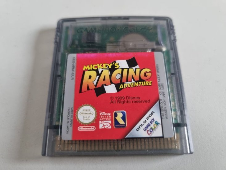 (Bild für) GBC Mickey's Racing Adventure EUR - zum Schließen ins Bild klicken