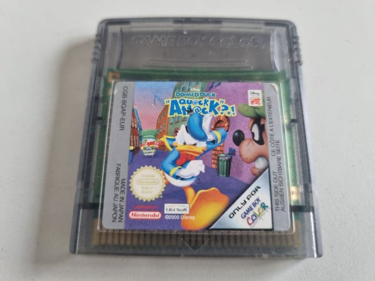 (Bild für) GBC Donald Duck - Quack Attack EUR - zum Schließen ins Bild klicken